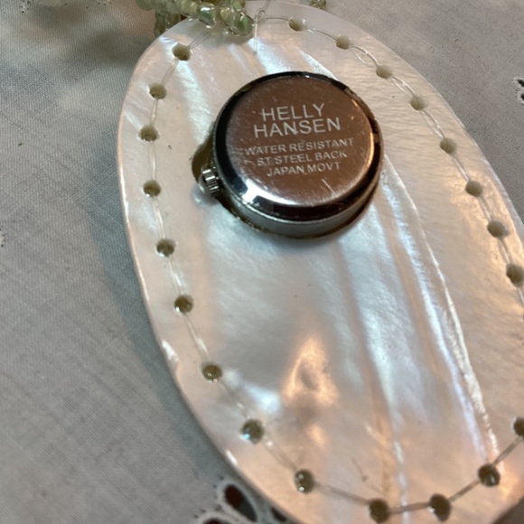 Helly Hansen WATCH in handcrafted natural stone necklace, EUC - Picture 14 of 16